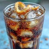 Vibrant Cold Brew Coffee Tonic, chilled with fizzy tonic and citrusy orange.