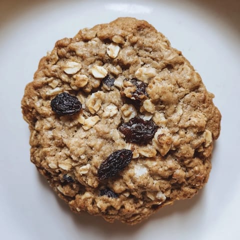 Chewy Oatmeal Raisin Cookies