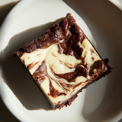 Rich fudgy chocolate cheesecake brownies