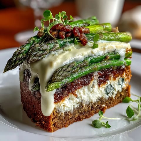 Spring Asparagus Tart Puff