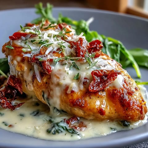 Creamy Tuscan Chicken Sun-Dried