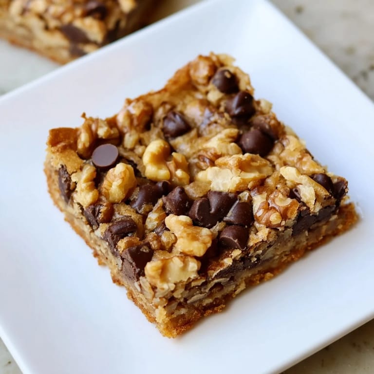 Warm blondies, baked to perfection, offering a delightful mix of flavors and textures in every bite.