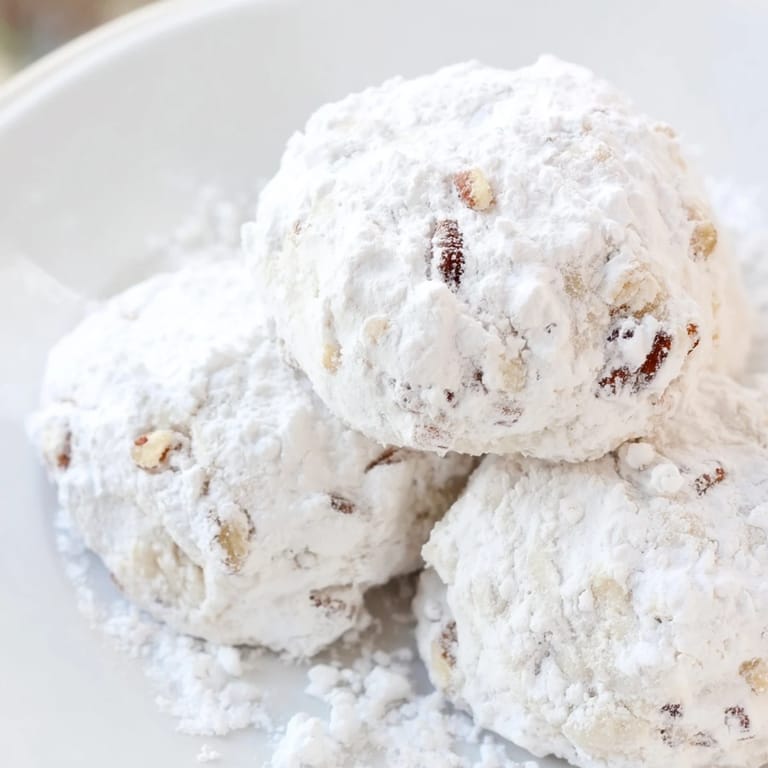 These classic Mexican Wedding Cookies are ready to enjoy, perfect with a warm cup of coffee.