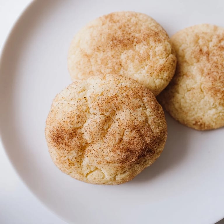 A pile of warm Snickerdoodles on a cooling rack, perfect for sharing and satisfying sweetness.