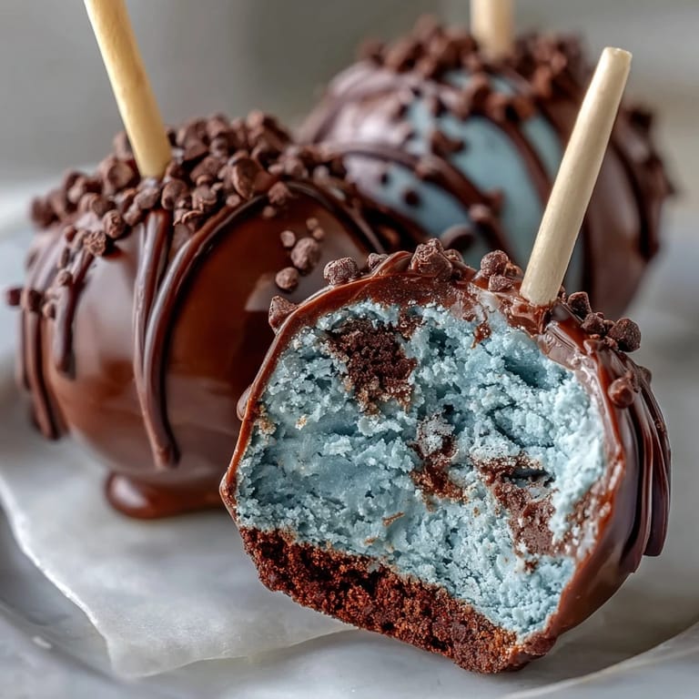 Bite-sized vanilla cake pops dipped in robins egg blue candy melts, perfect for Easter dessert tables.  