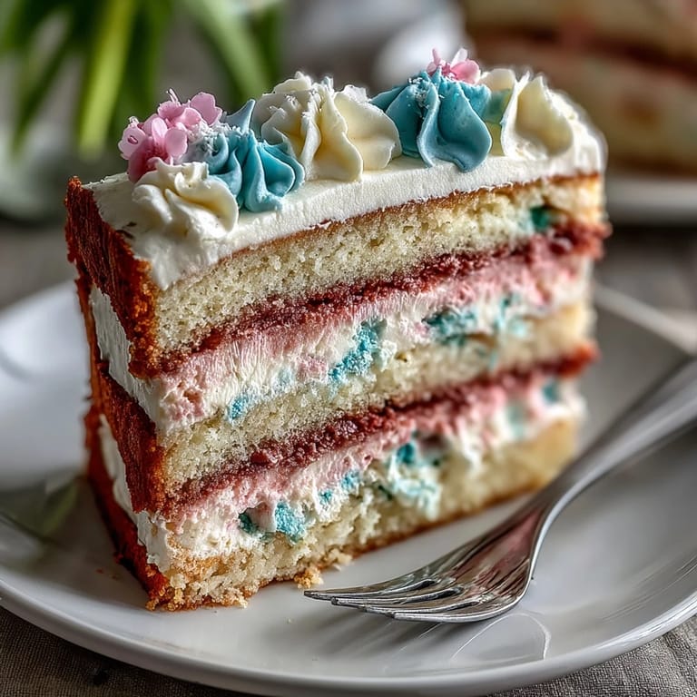 Spring Birthday Cake with Pastel Floral Buttercream, featuring delicate piped buttercream flowers in soft pastel hues on a classic vanilla layer cake.