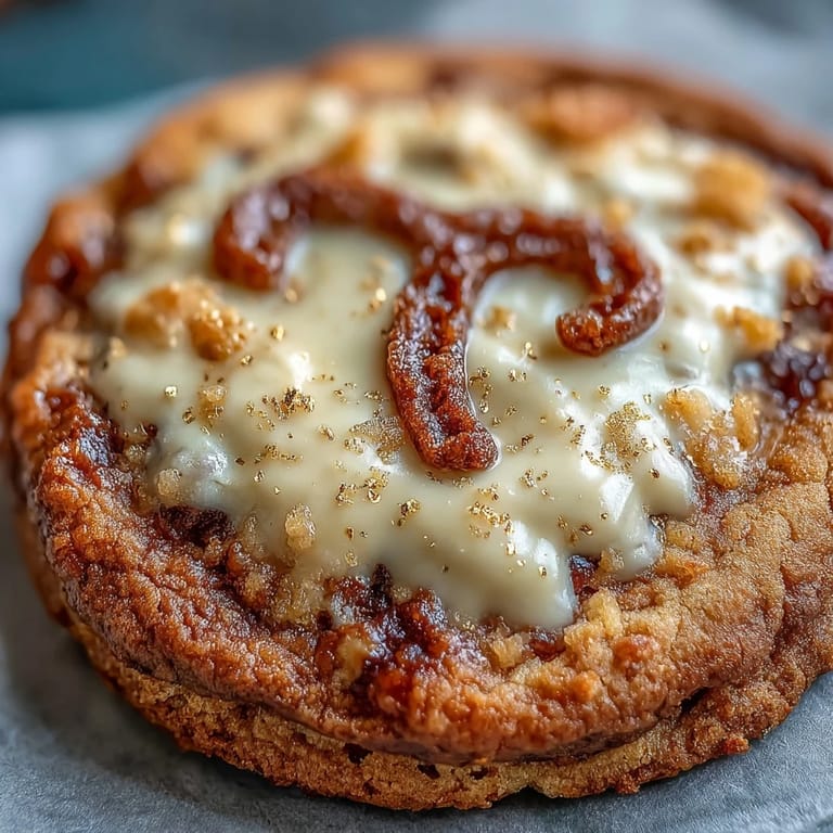 Close-up of Taurus zodiac cookies beautifully decorated with shimmering gold frosting.