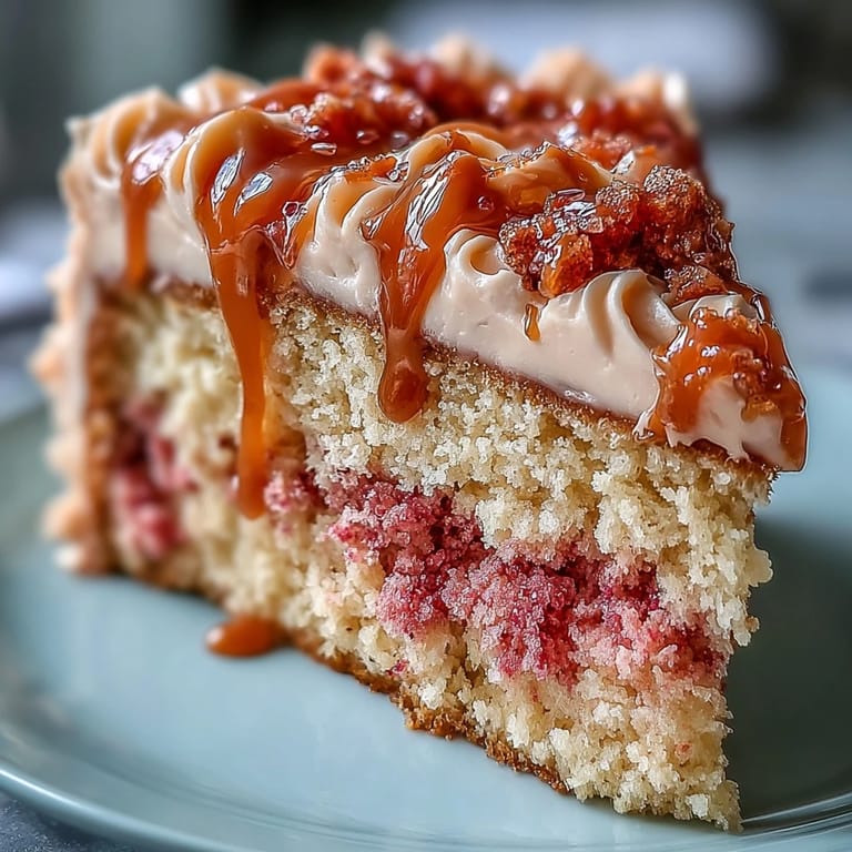 Luxurious pink rosé velvet cake with decadent cream cheese frosting and gold accents.